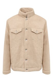 Пуховая куртка-рубашка Brunello Cucinelli