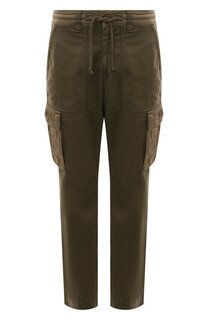 Хлопковые брюки-карго Aeronautica Militare