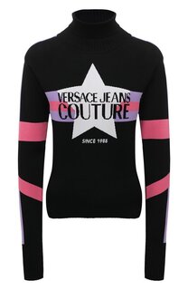 Водолазка из вискозы Versace Jeans Couture