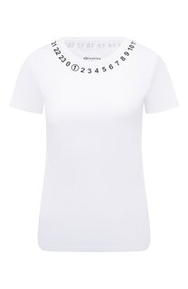 Хлопковая футболка Maison Margiela