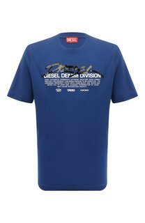 Хлопковая футболка Diesel