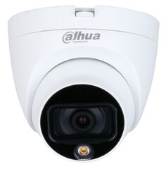 Видеокамера Dahua DH-HAC-HDW1209TLQP-A-LED-0280B-S2 уличная купольная Full-color Starlight 2Mп; CMOS; объектив 2.8мм