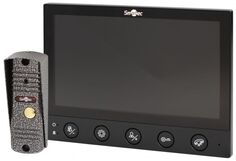 Комплект Smartec ST-MS607HS-BK монитор видеодомофона 7" AHD и панель вызова 1080P, 4-х проводная линия связи, поддержка 2-х панелей вызова