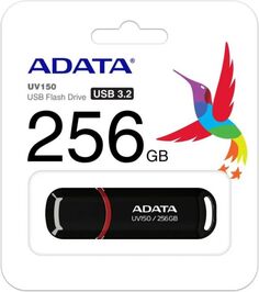 Накопитель USB 3.2 256GB ADATA AUV150-256G-RBK UV150 черный