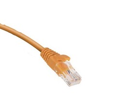 Кабель патч-корд U/UTP 6 кат. 2м Cabeus PC-UTP-RJ45-Cat.6-2m-OR-LSZH 2xRJ45/8p8c, неэкранированный, оранжевый, LSZH, 2м