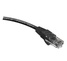 Кабель патч-корд U/UTP 6 кат. 2м Cabeus PC-UTP-RJ45-Cat.6-2m-BK-LSZH 2xRJ45/8p8c, неэкранированный, черный, LSZH, 2м