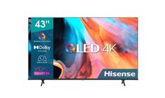 Телевизор Hisense 43E7HQ черный 4K Ultra HD 60Hz DVB-T DVB-T2 DVB-C DVB-S DVB-S2 WiFi Smart TV (RUS)