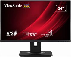 Монитор 24" Viewsonic VG2448A-2 IPS, 1920x1080 (16:9), 250кд/м2, 5 мс, 178°/178°, VGA, HDMI, DisplayPort, USB-Hub, черный