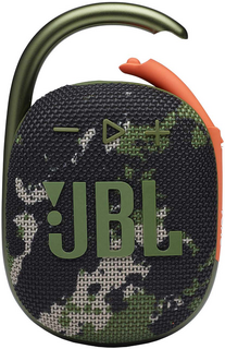 Портативная акустика 1.0 JBL Clip 4 камуфляж 5W BT 15м 500mAh