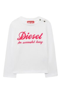 Хлопковый лонгслив Diesel