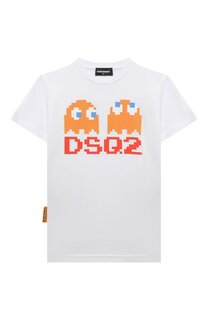 Хлопковая футболка Dsquared2