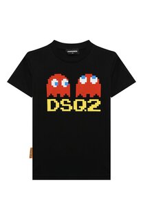 Хлопковая футболка Dsquared2