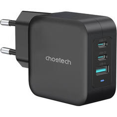 Зарядное устройство Choetech PD8005 2хUSB-С/USB-A чёрный