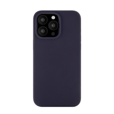 Чехол-накладка uBear Touch Mag Case для iPhone 15 Pro Max, силикон, темно-фиолетовый