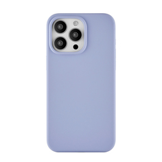 Чехол-накладка uBear Touch Mag Case для iPhone 15 Pro Max, силикон, фиолетовый