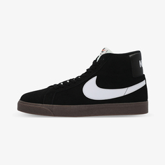 Кеды высокие Nike Sb Zoom Blazer Mid, Черный