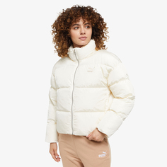 Куртки на синтетическом утеплителе PUMA Classics Oversized Puffer, Бежевый