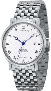 Швейцарские наручные мужские часы Epos 3387.152.20.28.30. Коллекция Originale