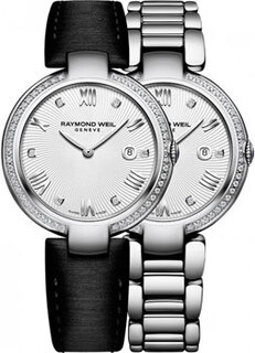 Швейцарские наручные женские часы Raymond weil 1600-STS-00618. Коллекция Shine