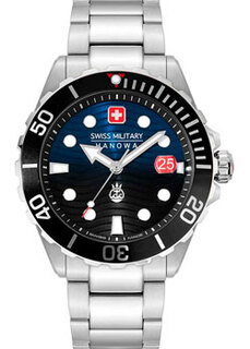 Швейцарские наручные мужские часы Swiss military hanowa SMWGH2200302. Коллекция Offshore Diver II