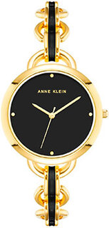fashion наручные женские часы Anne Klein 4092BKGB. Коллекция Metals