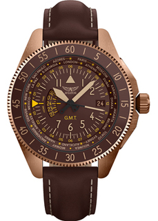 Швейцарские наручные мужские часы Aviator V.1.37.8.306.4. Коллекция Airacobra