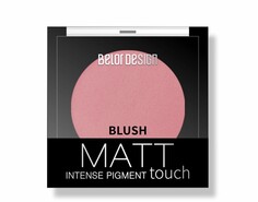 Румяна для лица matt touch тон 202 пионовый Belor Design