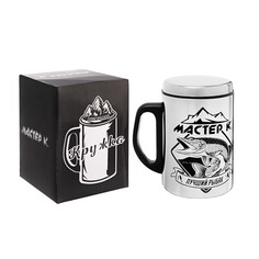 Термокружка, серия: сталь,