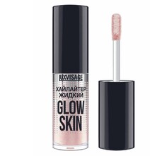 Хайлайтер жидкий luxvisage glow skin 10 pearly rose 5г