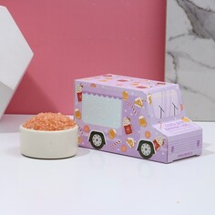 Соль для ванны в коробке фургоне Чистое счастье