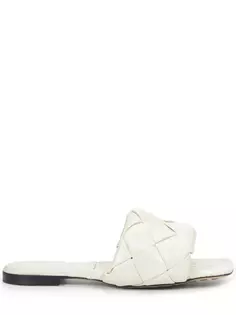 Шлепанцы кожаные Lido Bottega Veneta