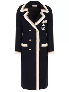 Пальто двубортное Gucci