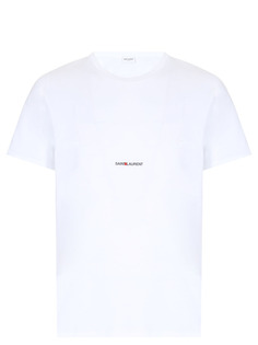 Футболка хлопковая Saint Laurent