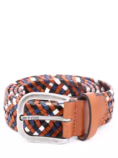 Ремень плетеный кожаный Etro