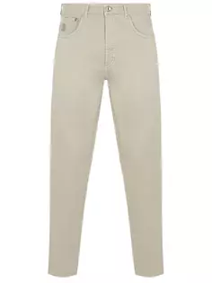 Джинсы Slim Fit хлопковые Brunello Cucinelli