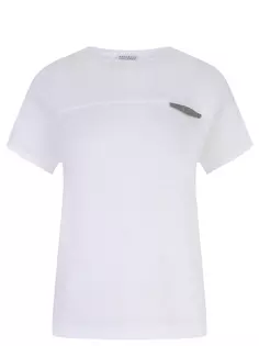 Футболка льняная Brunello Cucinelli