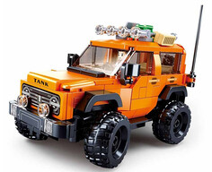 Конструкторы Конструктор Sluban Машина с фигуркой 302 детали