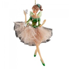 Елочные игрушки ErichKrause Decor Украшение Фея свежих листьев 15 см