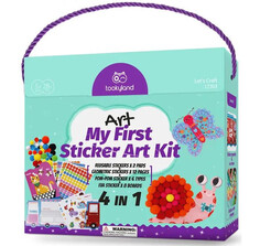 Наборы для творчества Tookyland Набор наклеек 4 в 1 My First Sticker Artist Kit