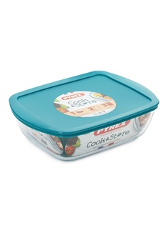 Блюдо для запекания и выпечки с крышкой COOK&STORE 2.5л 28х20x8см прямоугольное PYREX 216P000/5045ST