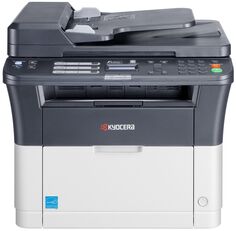 МФУ Kyocera FS-1125MFP(А4,25 ppm,1200dpi,25-400%,64Mb,USB,Network,цв. сканер,факс,дуплекс,автоподатчик,пуск.компл.)