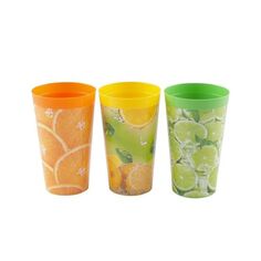 Стакан с декором 0.4л POLIMERBYT C15001 Полимербыт