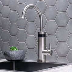 Кран-водонагреватель РМС, с водонагревателем проточного типа, пластиковый корпус, РМС-ЭЛ05