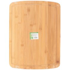 Доска разделочная бамбук, 40х30х1.5 см, прямоугольная, H-1765