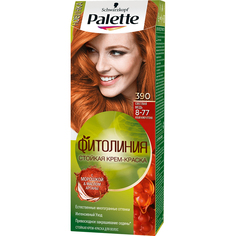 Крем-краска для волос Palette Фитолиния 8-77, 390 Светлая медь 110 мл