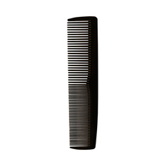 Гребень для волос Lei пластиковый 017, черный, 130х30 мм