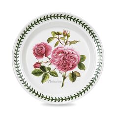 Тарелка закусочная Portmeirion Ботанический сад розы портмейрион роза 20 см