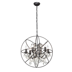 Люстра Vitaluce v4387-1/6. 6хе14 макс. 60вт