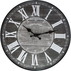 Часы настенные Kanglijia Clock серые 35,5х35,5х3,5 см
