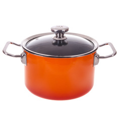 Кастрюля SKK Enameled Steel Series 8 4 л